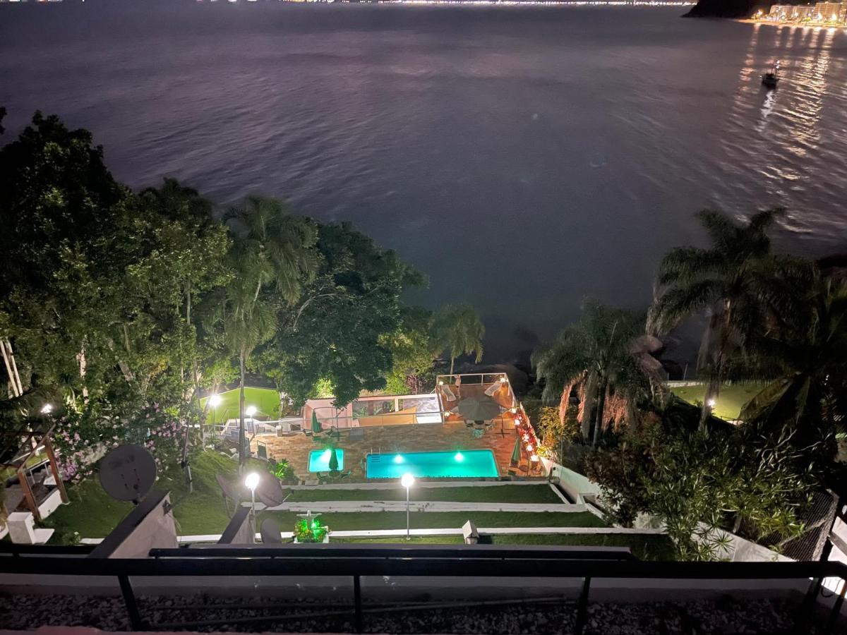 Апартаменты Linda Cobertura Duplex, Pe Na Areia,Vista Linda. Карагуататуба Экстерьер фото