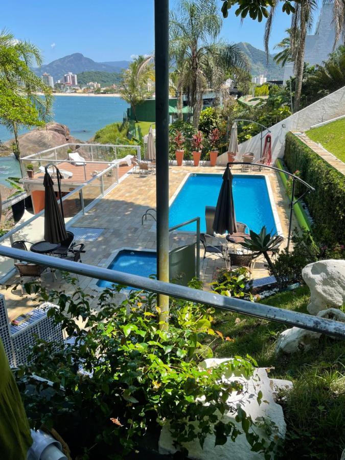 Апартаменты Linda Cobertura Duplex, Pe Na Areia,Vista Linda. Карагуататуба Экстерьер фото