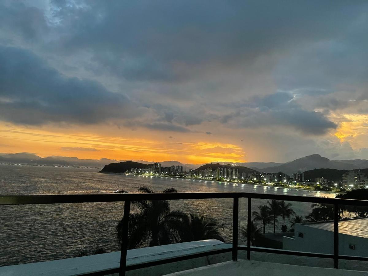 Апартаменты Linda Cobertura Duplex, Pe Na Areia,Vista Linda. Карагуататуба Экстерьер фото