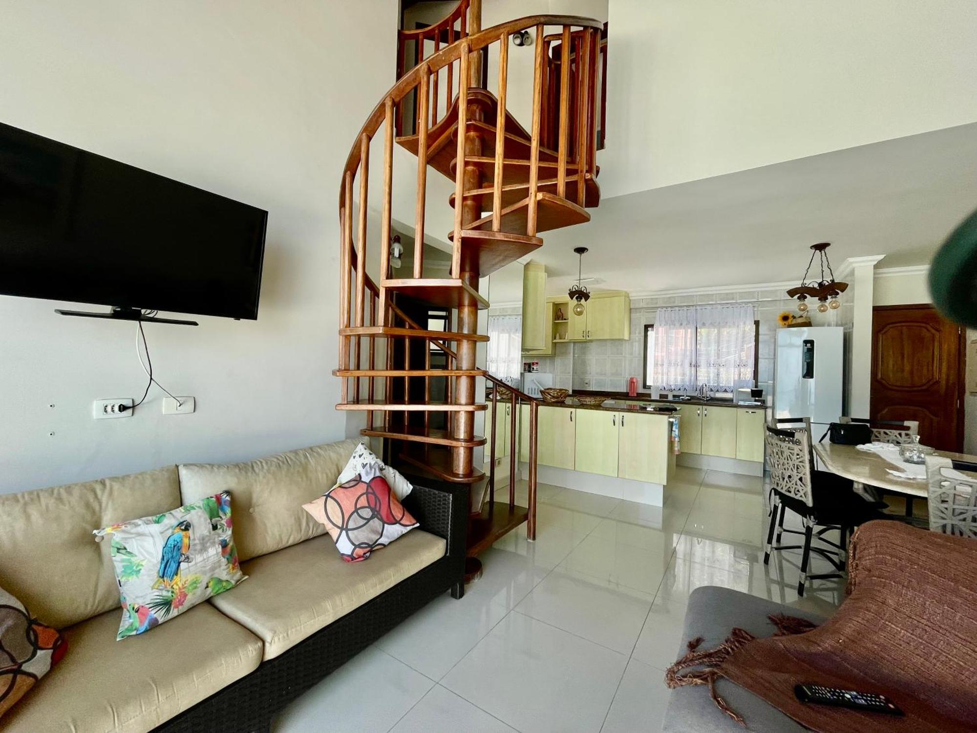 Апартаменты Linda Cobertura Duplex, Pe Na Areia,Vista Linda. Карагуататуба Экстерьер фото
