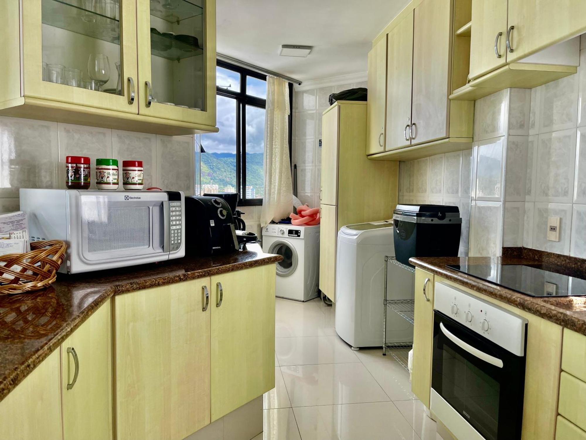 Апартаменты Linda Cobertura Duplex, Pe Na Areia,Vista Linda. Карагуататуба Экстерьер фото